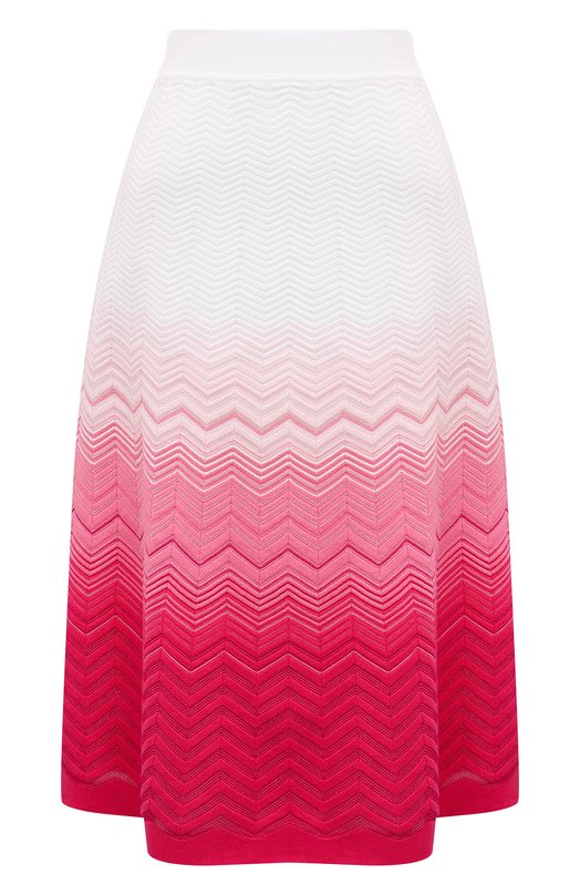 

Юбка из хлопка и вискозы Missoni, Розовый