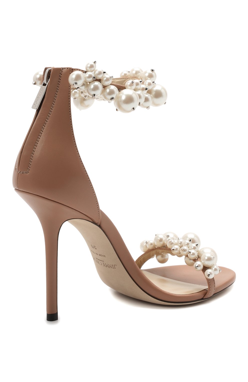 Кожаные босоножки maisel 100 JIMMY CHOO, арт. MAISEL 100/XPX, фото 4