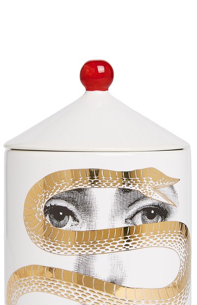 Ароматическая свеча se poi peccato originale FORNASETTI белого цвета по цене 39950 руб., арт. FPSM044Z-FP, фото 3 Ароматическая свеча se poi peccato originale FORNASETTI, арт. FPSM044Z-FP, фото 3