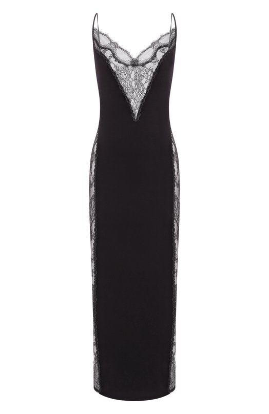 Бархатная сорочка Marjolaine 5BIL3001 Чёрный 5BIL3001