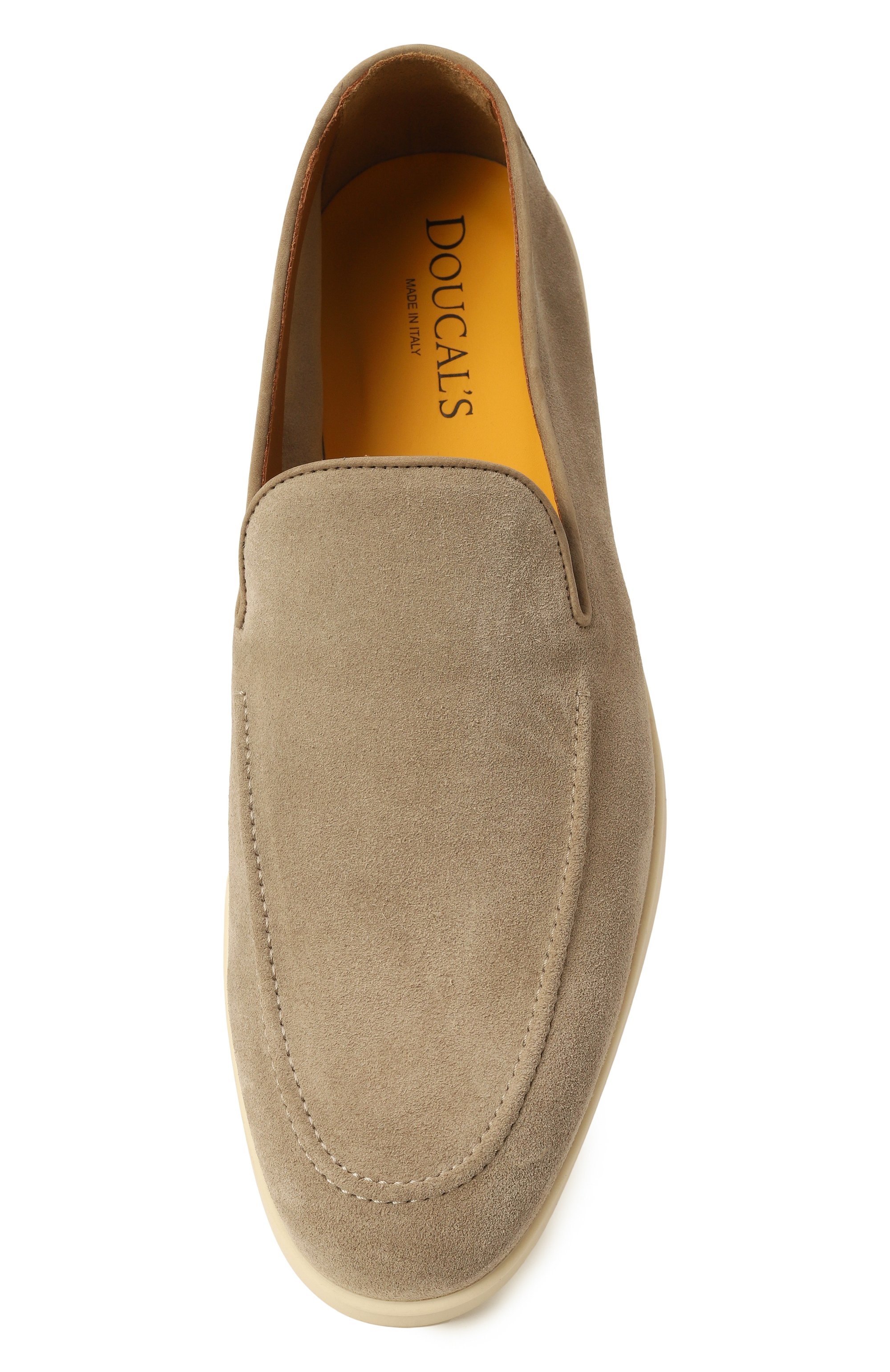 Замшевые лоферы DOUCAL'S бежевого цвета по цене 48050 руб., арт. DU3413NWMAUY009G, фото 6 Замшевые лоферы DOUCAL'S, арт. DU3413NWMAUY009G, фото 6