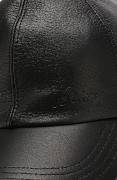 Кожаная бейсболка BRIONI, арт. 04650L/07714, фото 3