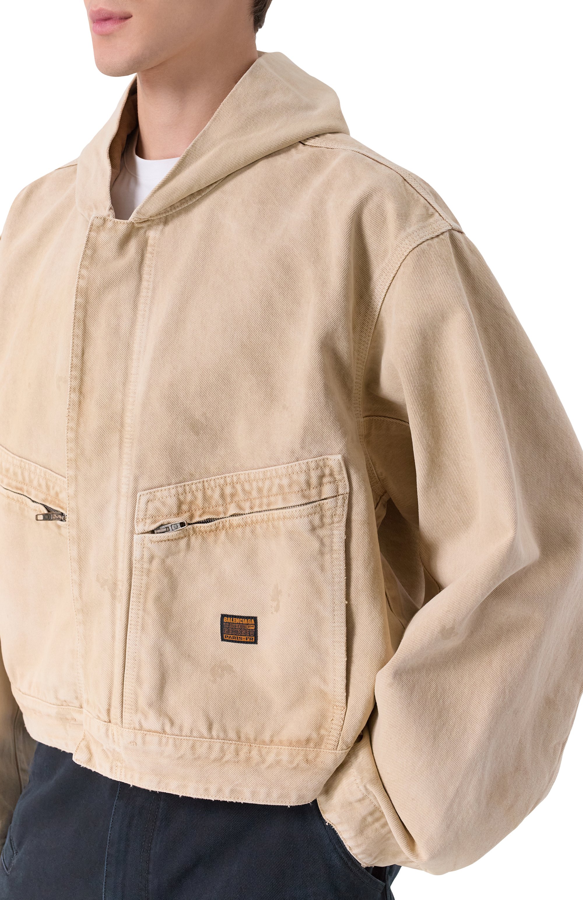 Джинсовая куртка BALENCIAGA, арт. 842162/TSWB2, фото 5