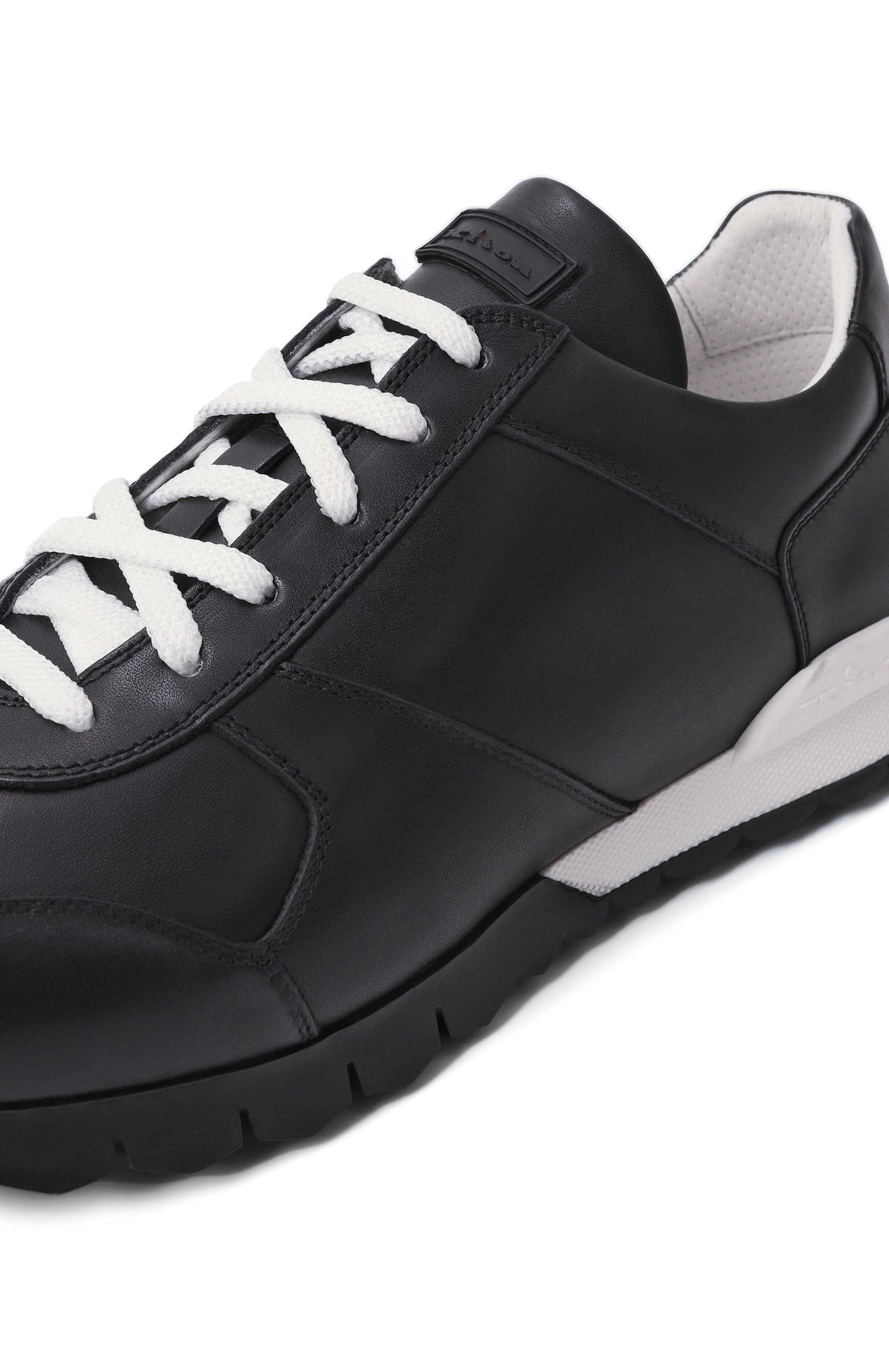 Кожаные кроссовки KITON, арт. USSA137N0010032, фото 7