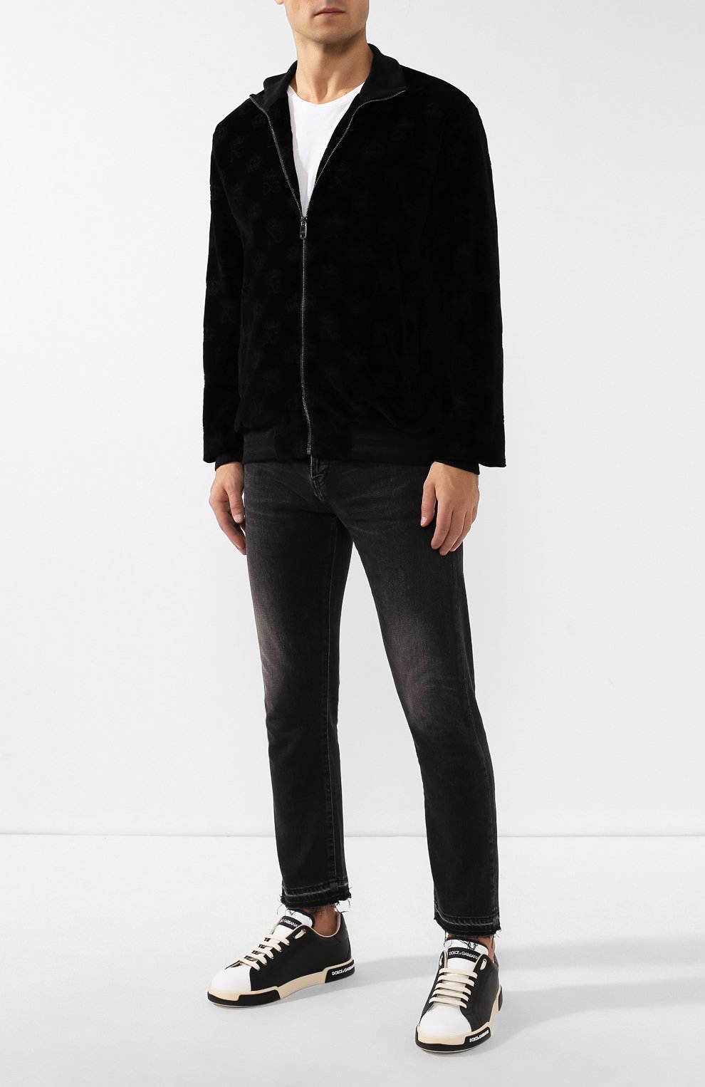 Хлопковая толстовка DOLCE & GABBANA, арт. G9PB0T/FJ7BQ, фото 2