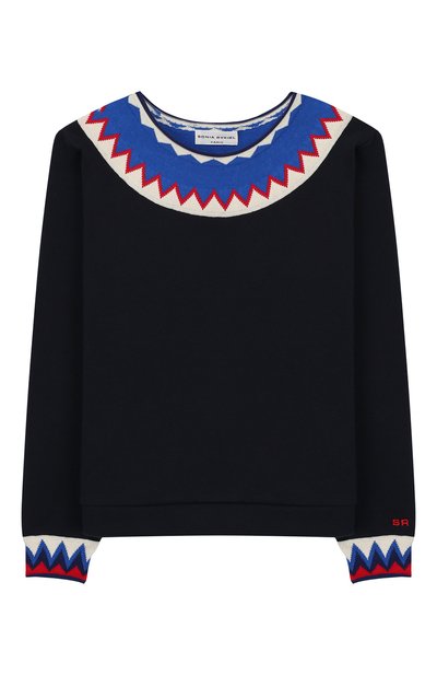 Хлопковый пуловер SONIA RYKIEL ENFANT, арт. 19W1FL01, фото 1