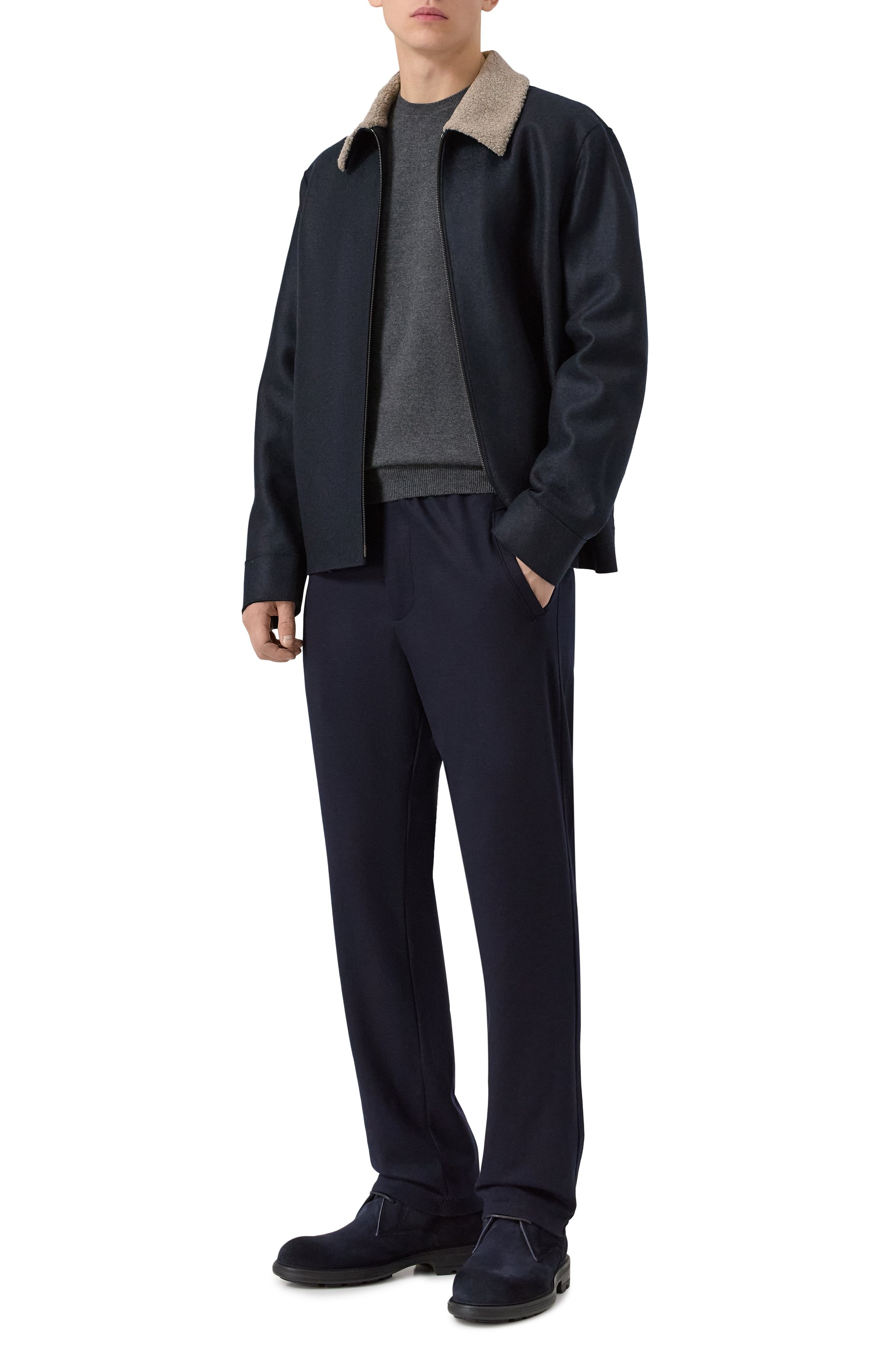 Шерстяные брюки HARRIS WHARF LONDON, арт. CW7016MYM, фото 2