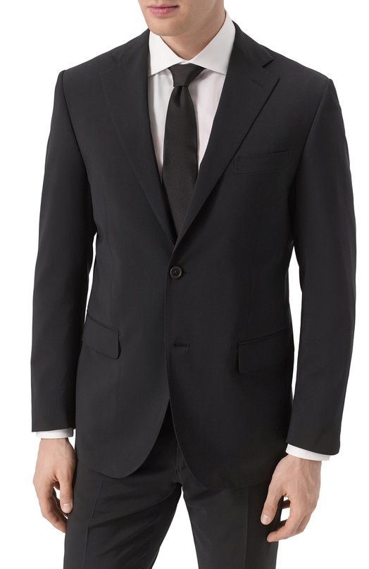 Шерстяной костюм Corneliani 256008-2518563_SET Чёрный  256008-2518563_SET Фото 3