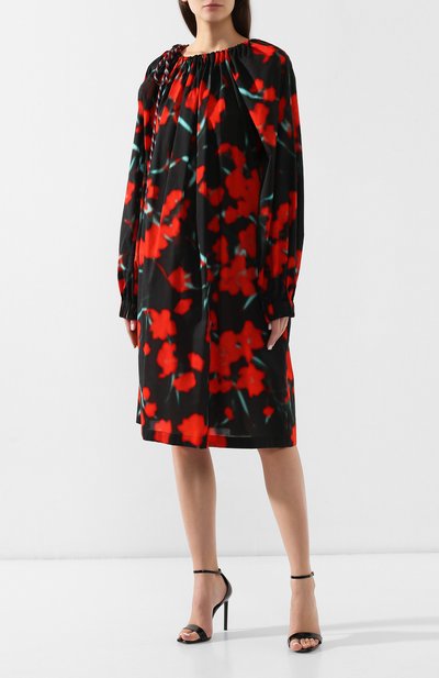 Хлопковое платье DRIES VAN NOTEN, арт. 191-11097-7100, фото 3