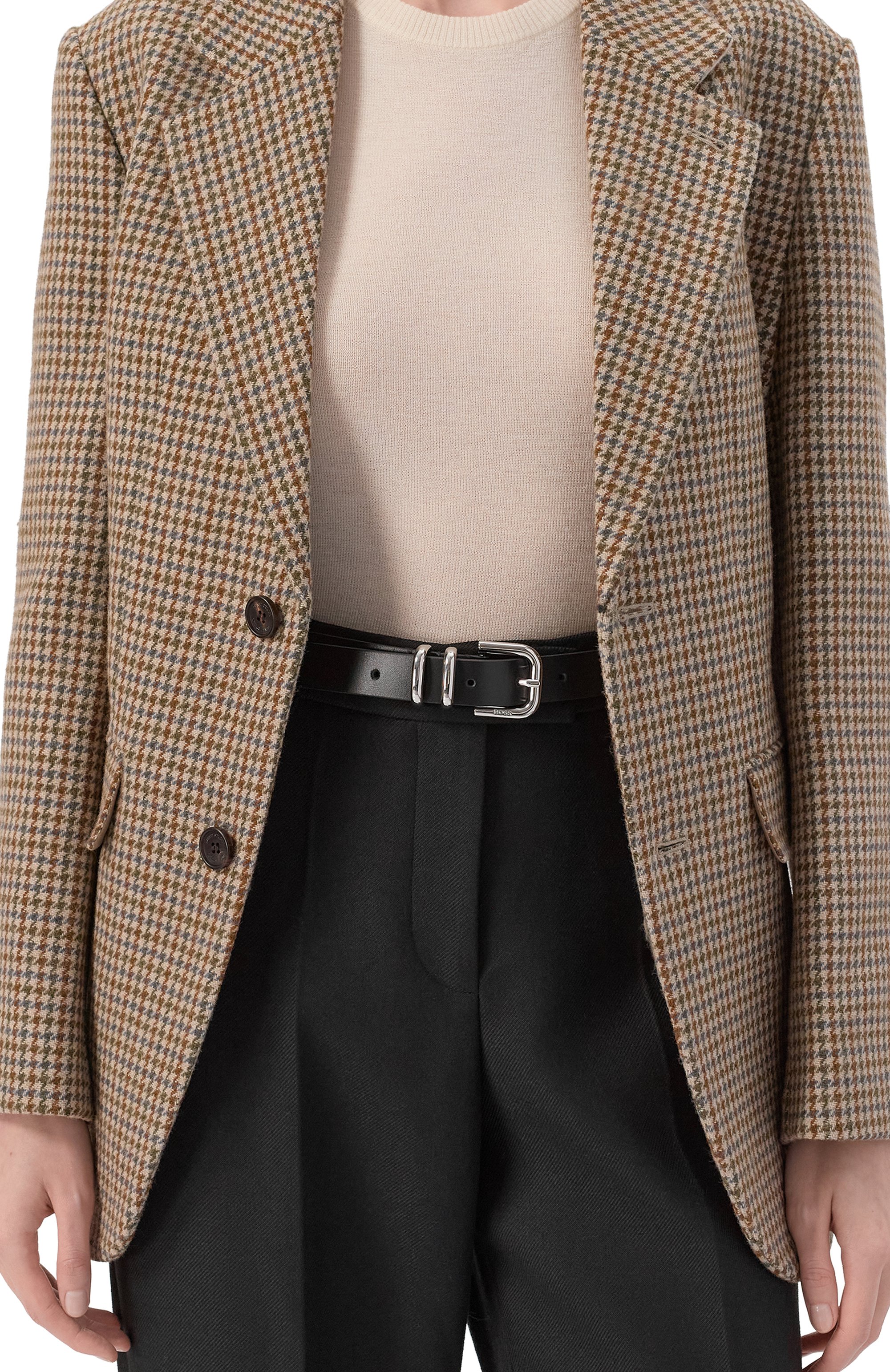 Кожаный ремень BOSS, арт. 50553372, фото 2