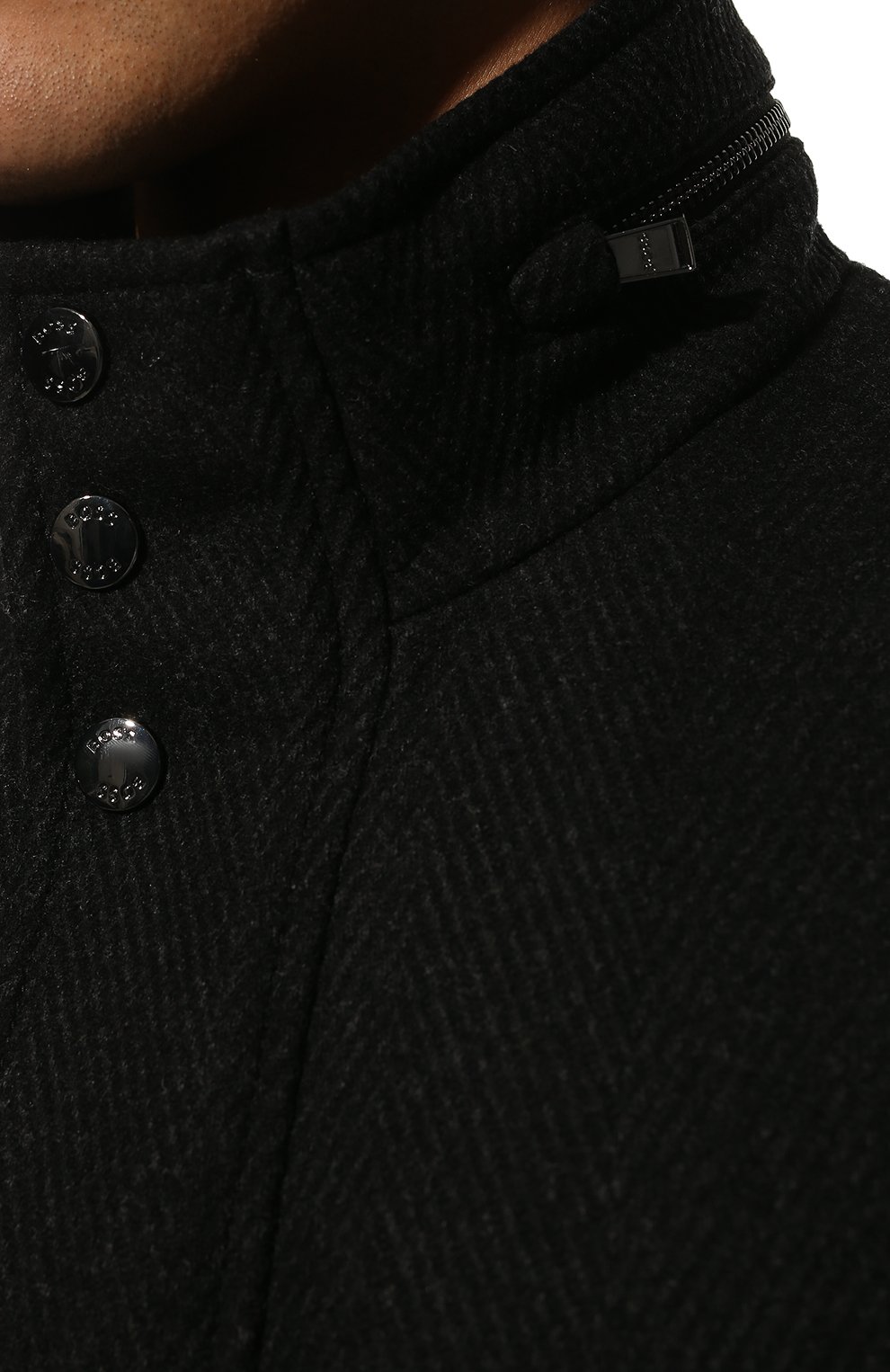 Пальто из шерсти и кашемира BOSS, арт. 50479568, фото 5