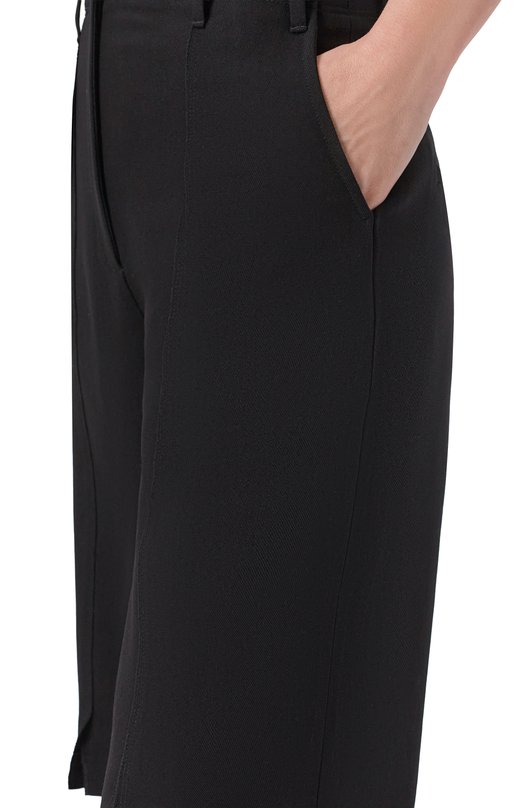 Шорты из шерсти и лиоцелла Isabel Benenato DW64S26 Чёрный  DW64S26 Фото 5