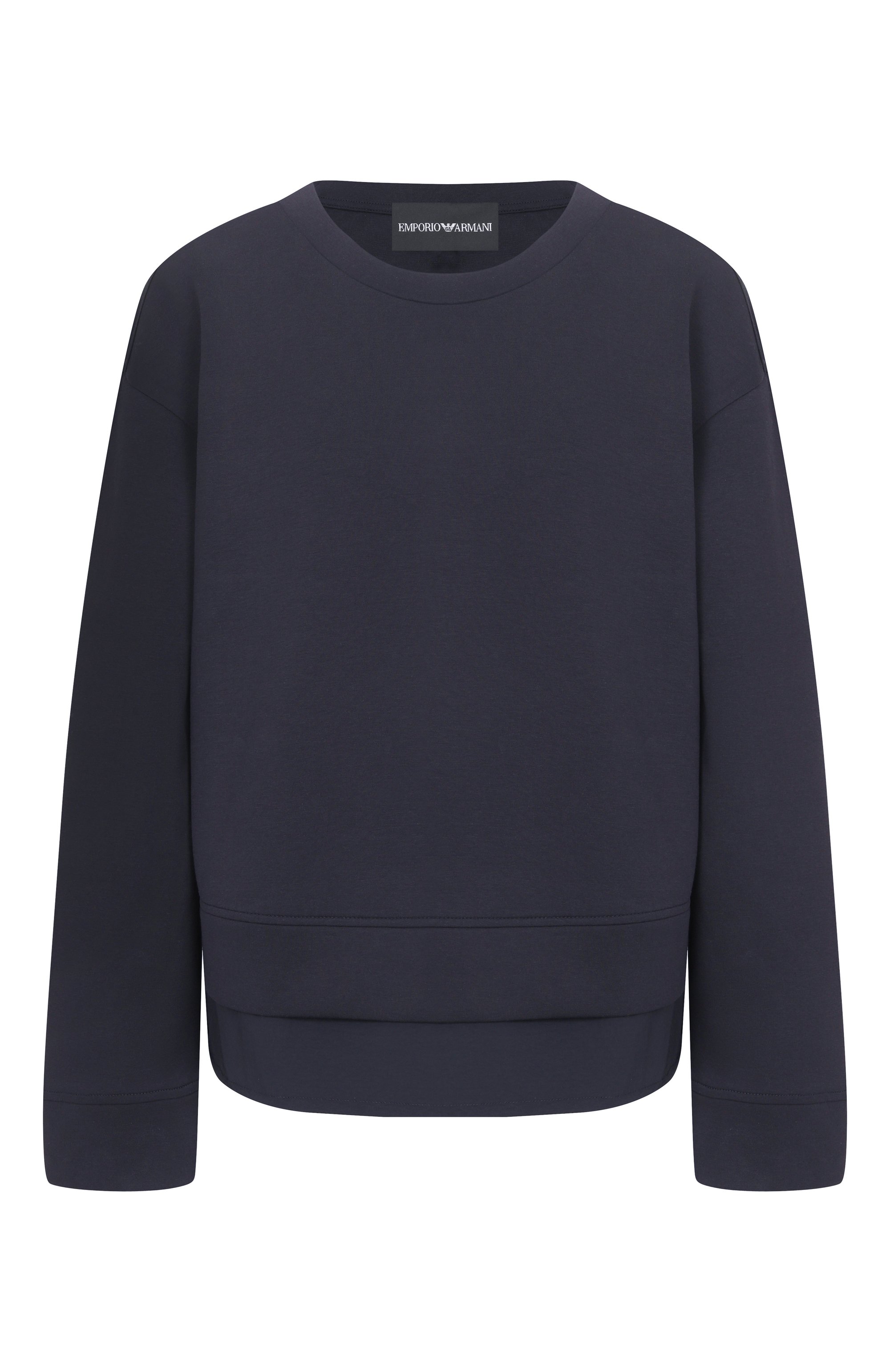 Хлопковый свитшот EMPORIO ARMANI, арт. EW003181/AF10002, фото 1