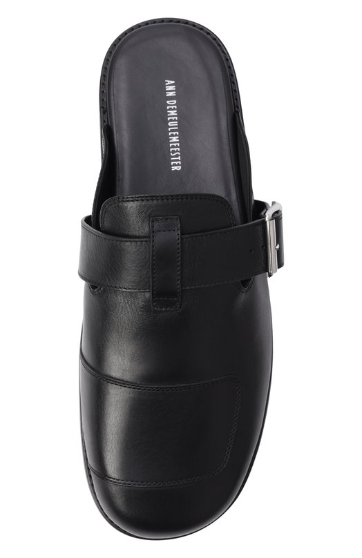 Кожаные сабо Ingul Ann Demeulemeester B0013851/LT177 Чёрный  B0013851/LT177 Фото 5