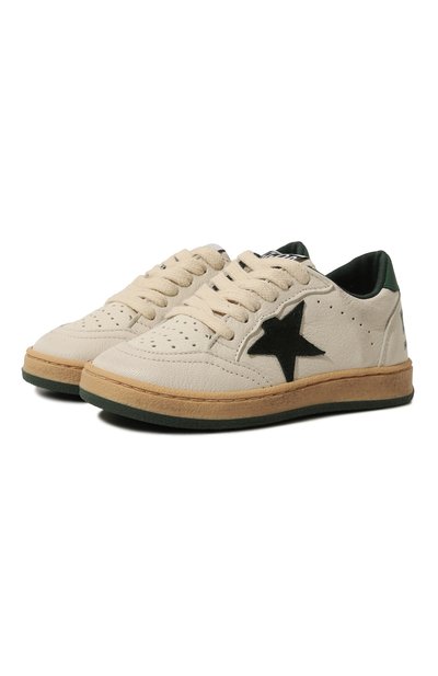 Кожаные кеды GOLDEN GOOSE DELUXE BRAND, арт. GJF00439.F004827, фото 1