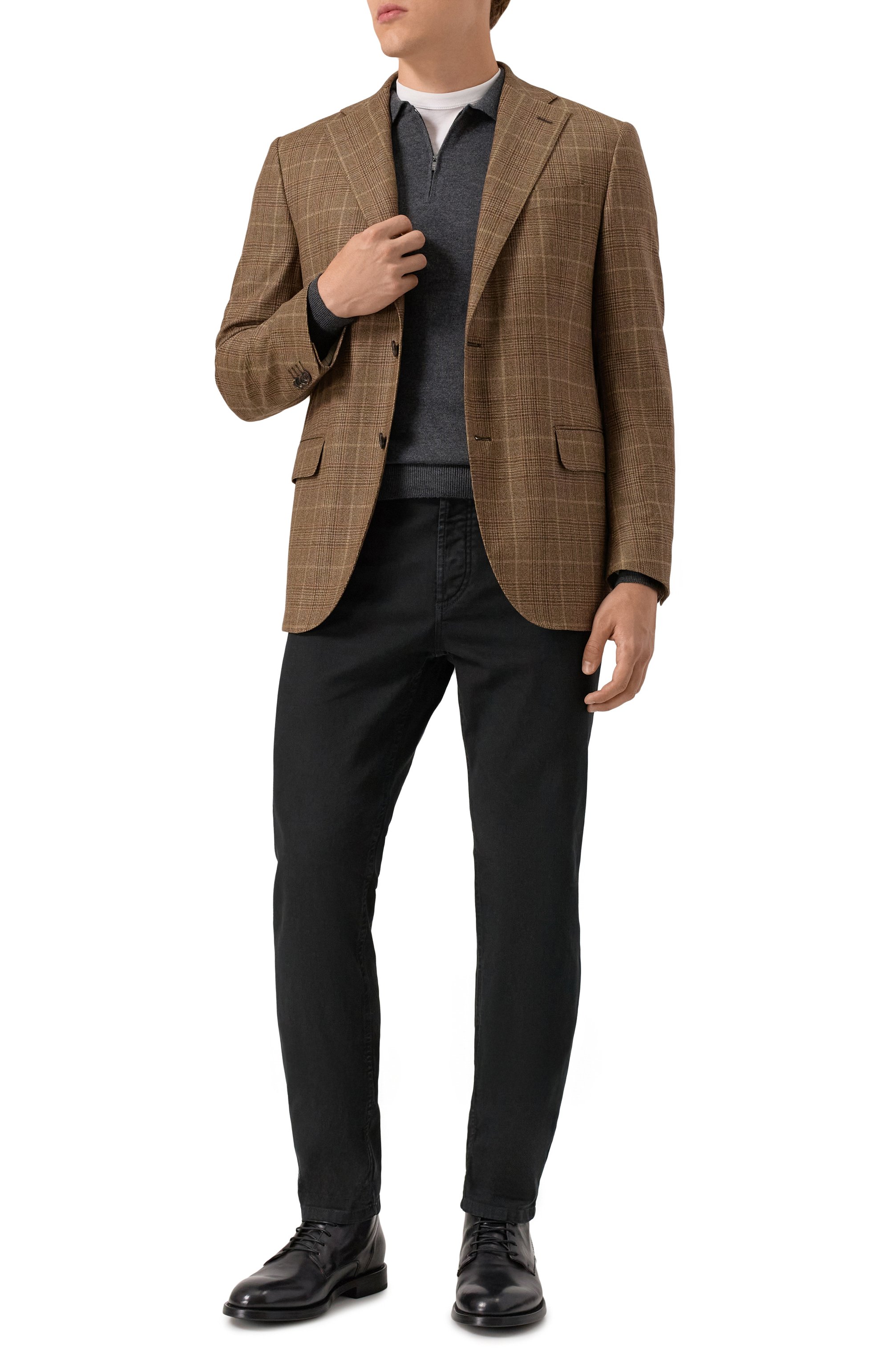 Шерстяной пиджак CORNELIANI, арт. 266008-2616309, фото 2