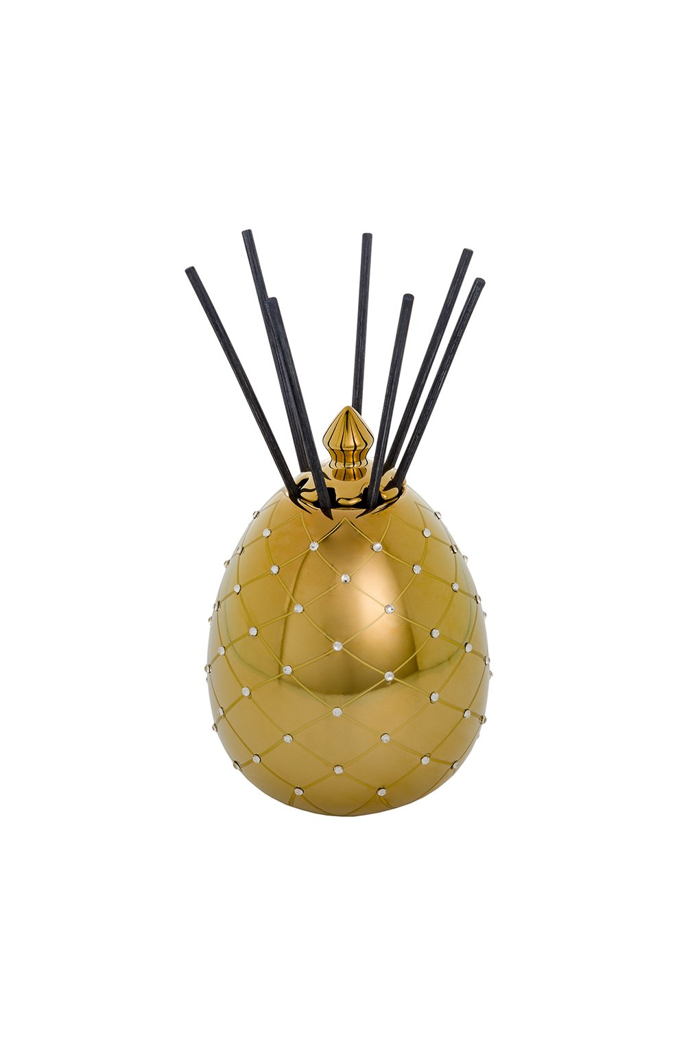 Диффузор bois de russie (ваза gold and crystals 350ml + рефил 250ml) LADENAC MILANO, арт. 8411299002989, фото 1