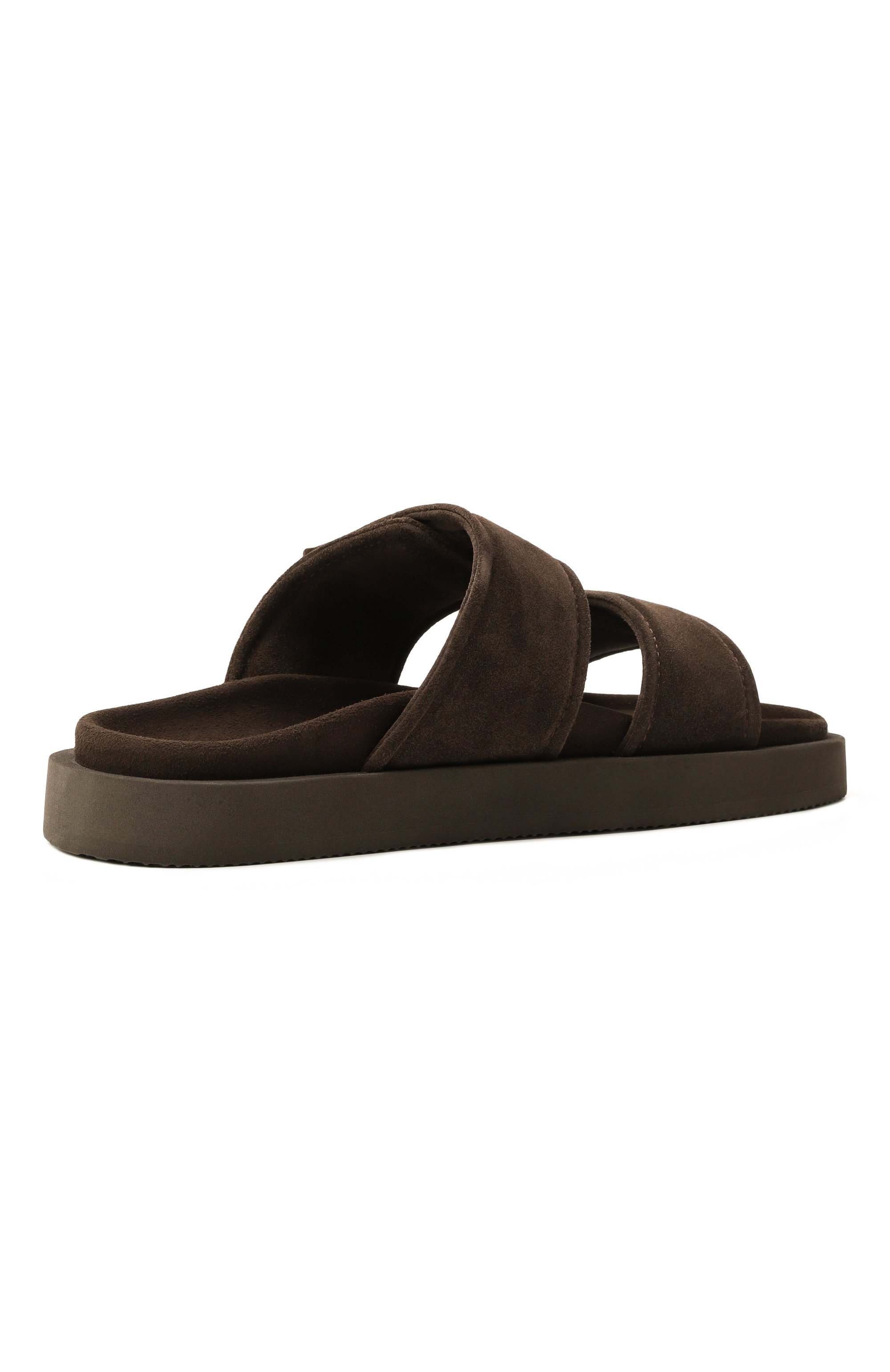 Замшевые шлепанцы double band INUIKII, арт. 50102-510, фото 5