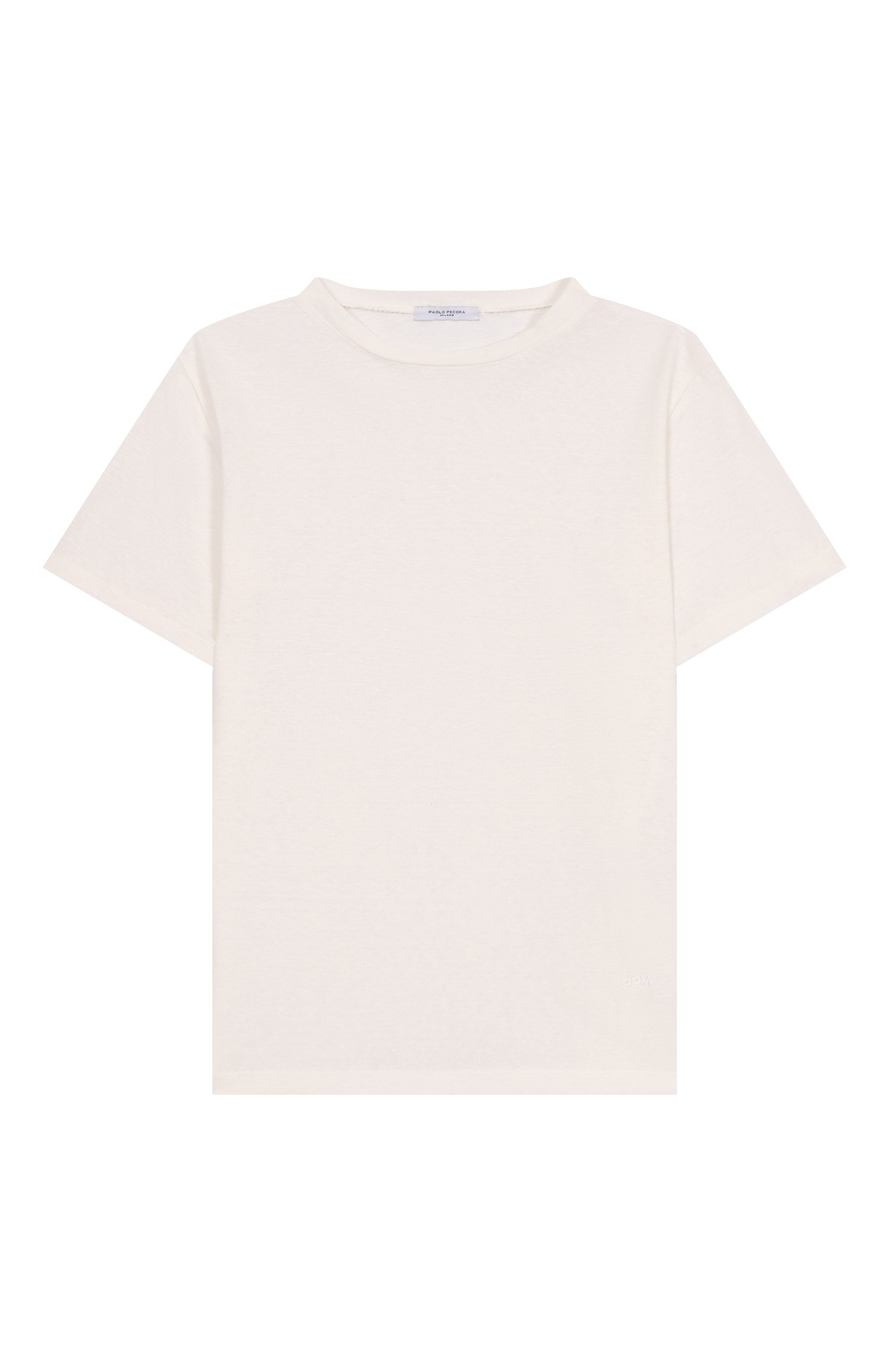 Футболка изо льна и хлопка PAOLO PECORA MILANO, арт. PP3946/6-12, фото 1
