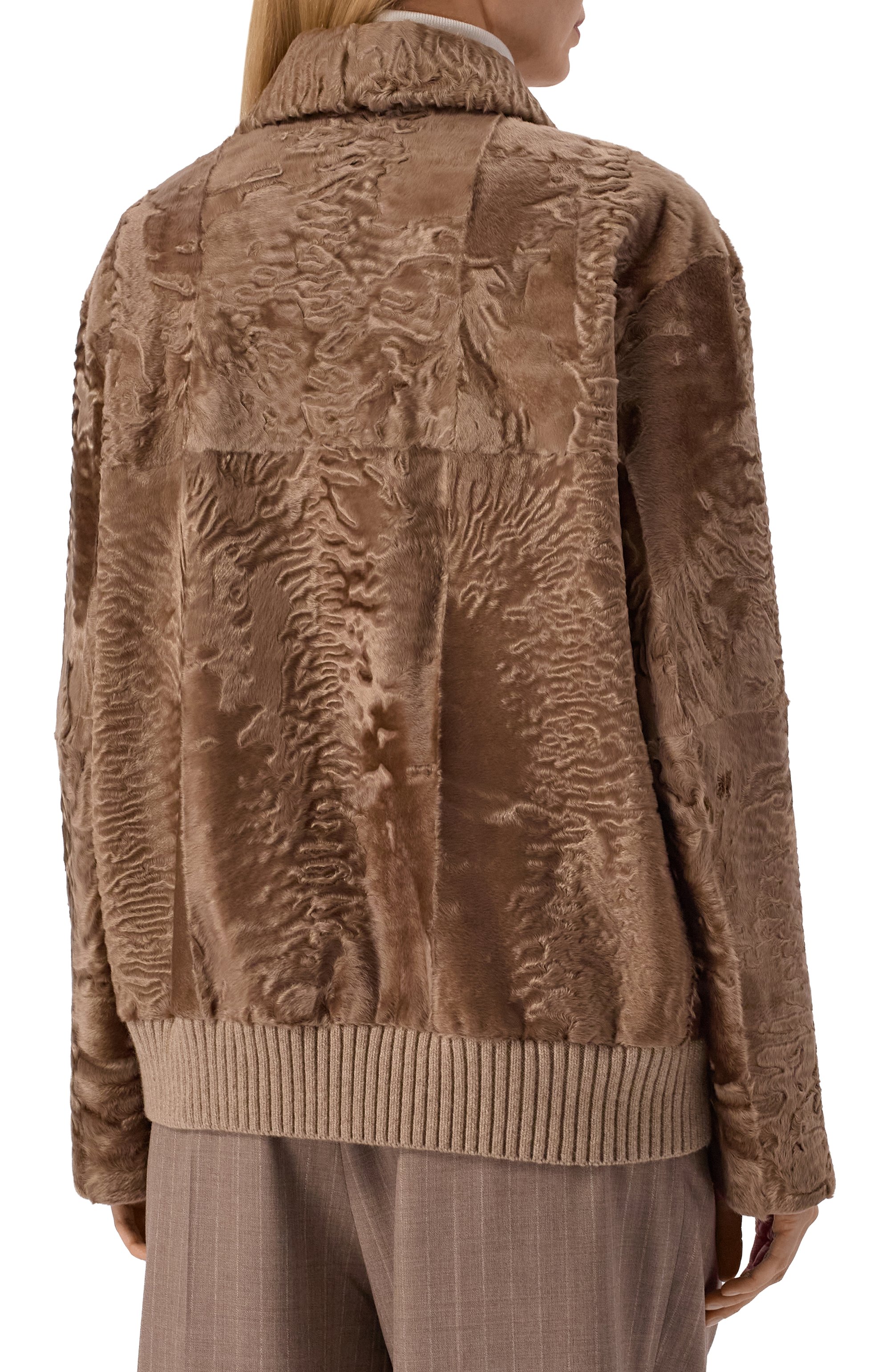 Бомбер из свакары MVST, арт. M020/SWAKARA NUT, фото 4