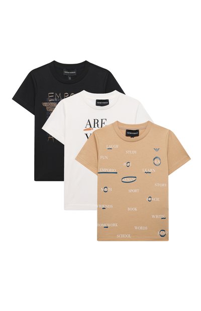 Комплект из трех футболок EMPORIO ARMANI, арт. 6R4DJ1/3J51Z