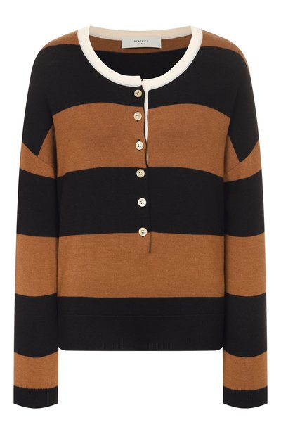 Женский пуловер из шерсти и шелка BEATRICE .B, арт. 25FA8684S0FTBI