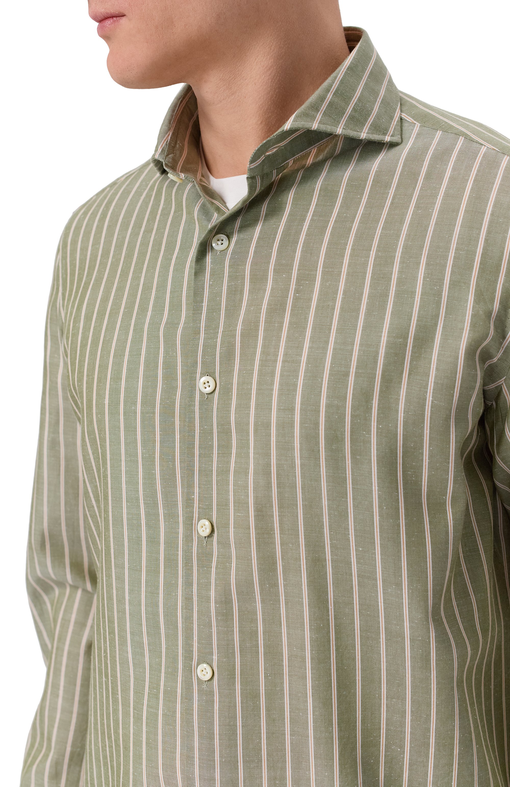 Рубашка из лиоцелла и хлопка GIAMPAOLO, арт. 608/TS44348, фото 5