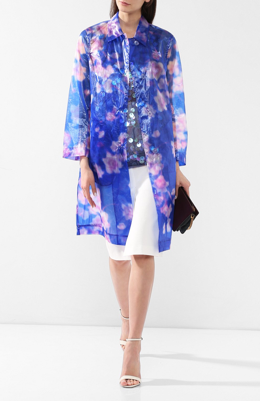 Плащ с принтом DRIES VAN NOTEN, арт. 191-10216-7102, фото 2