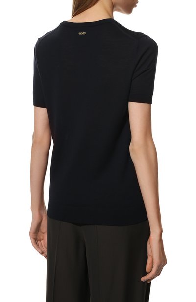 Шерстяной пуловер BOSS, арт. 50473246, фото 4