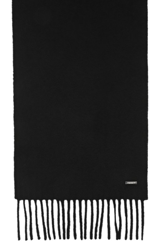 Кашемировый шарф BOSS 50549829 Чёрный  50549829 Фото 4