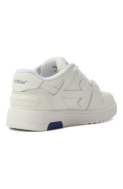 Кожаные кеды out of office OFF-WHITE, арт. 0BIA011S25LEA002/31-33, фото 3