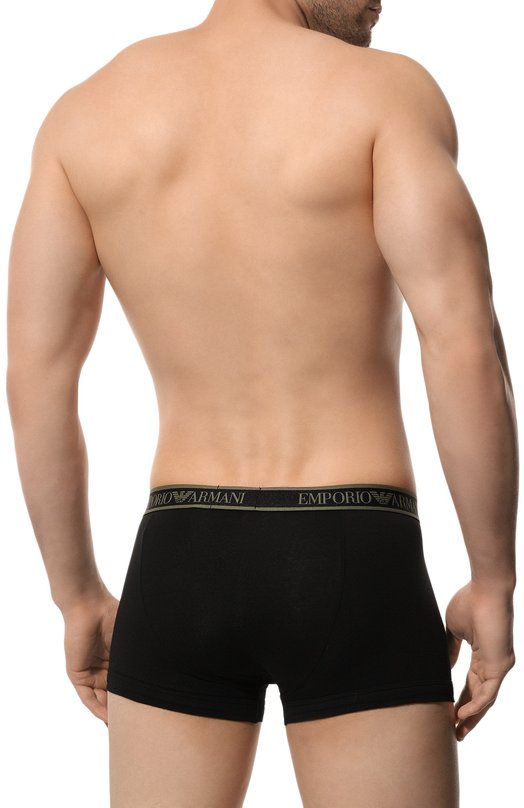 Комплект из трех боксеров Emporio Armani 111357/4F717 Чёрный  111357/4F717 Фото 3