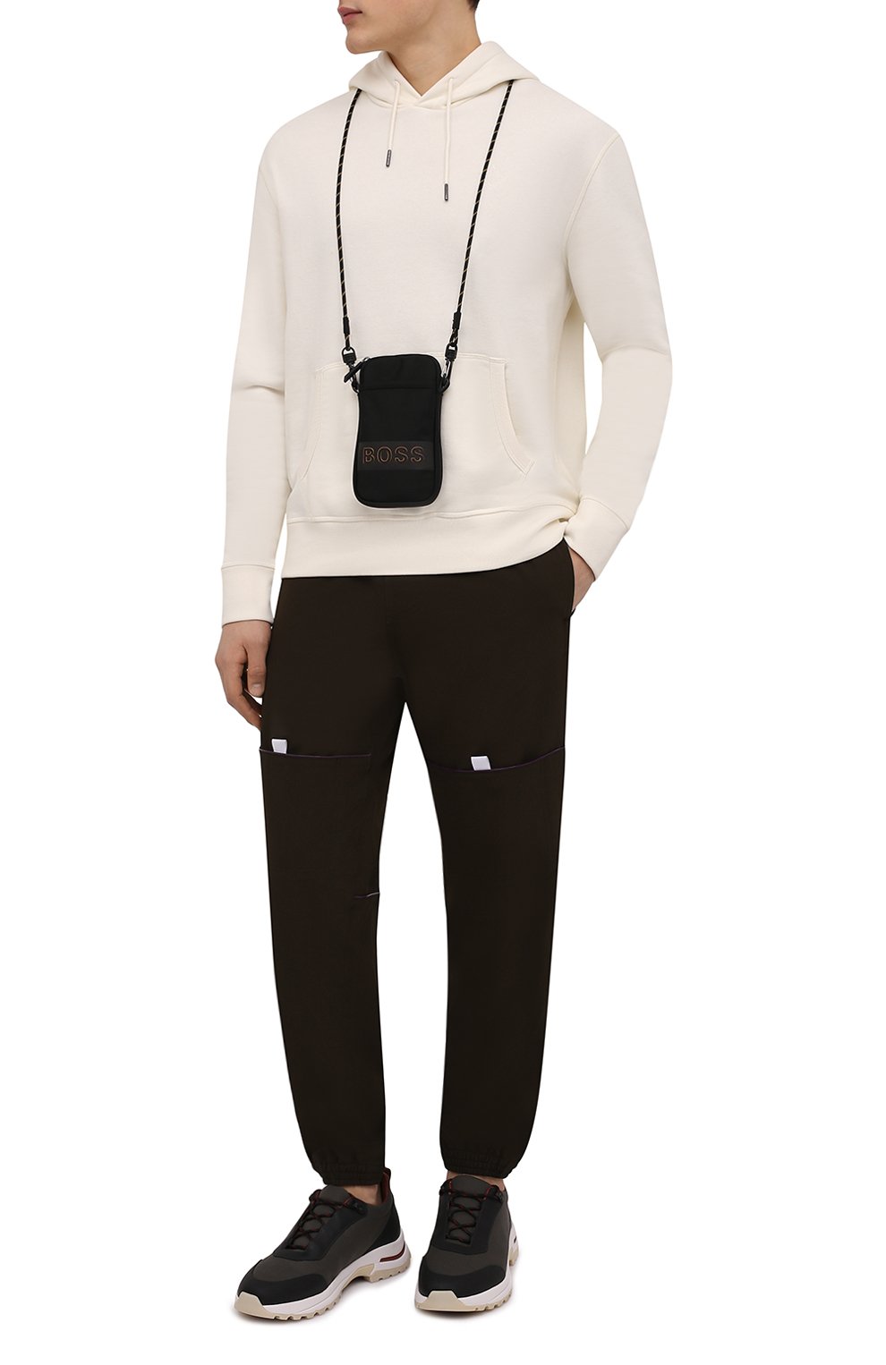 Сумка BOSS черного цвета по цене 10600 руб., арт. 50466419, фото 3 Сумка BOSS, арт. 50466419, фото 3