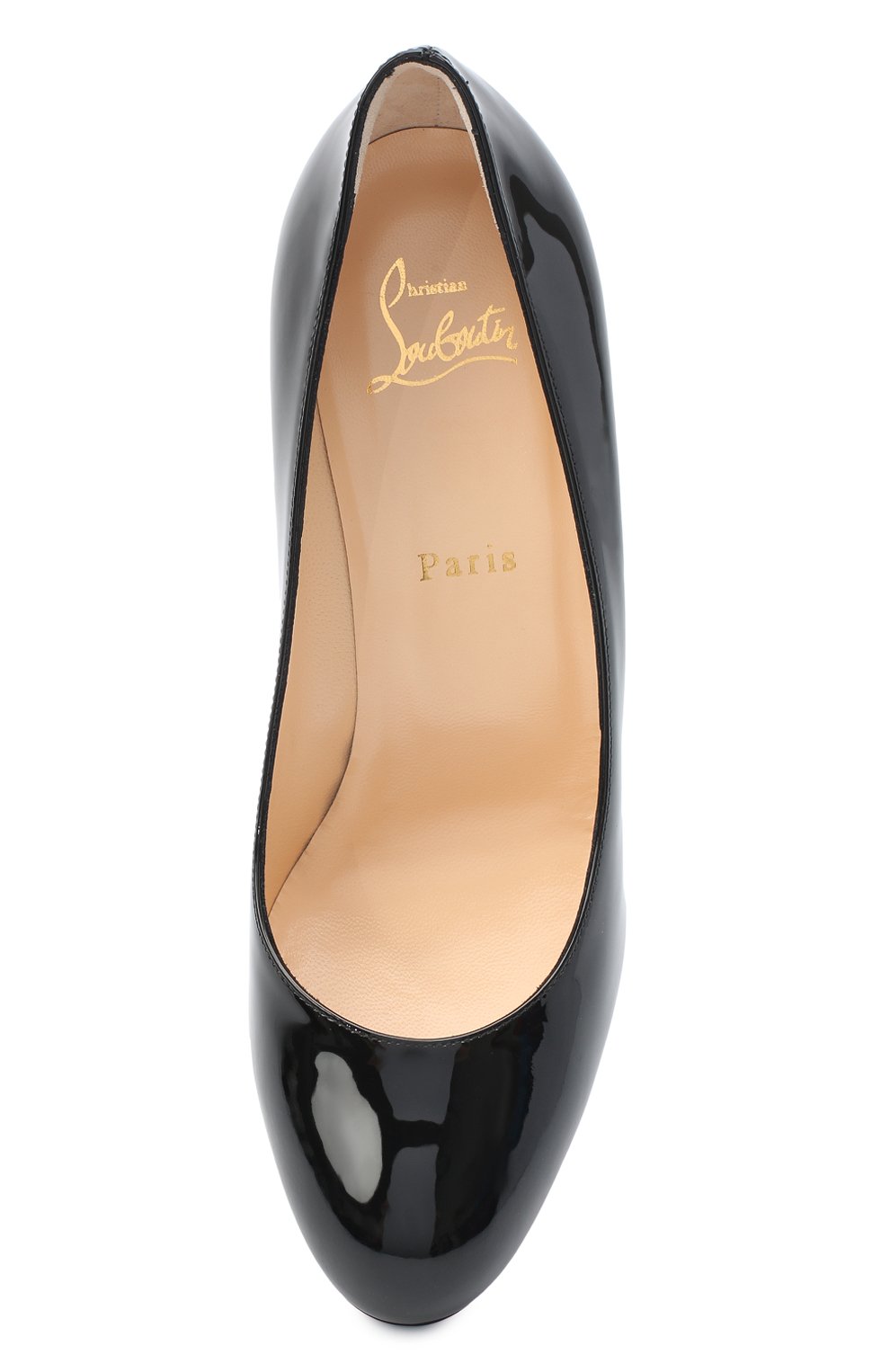 Кожаные туфли simple 85 CHRISTIAN LOUBOUTIN, арт. simple pump 85 patent calf, фото 5