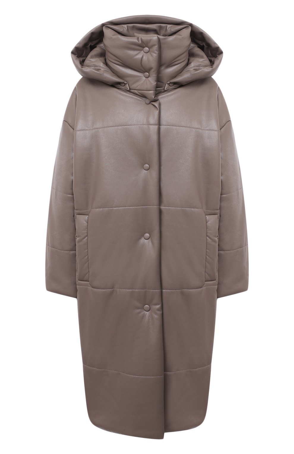 Пальто из экокожи NANUSHKA, арт. ESKA_CLAY_VEGAN LEATHER, фото 1