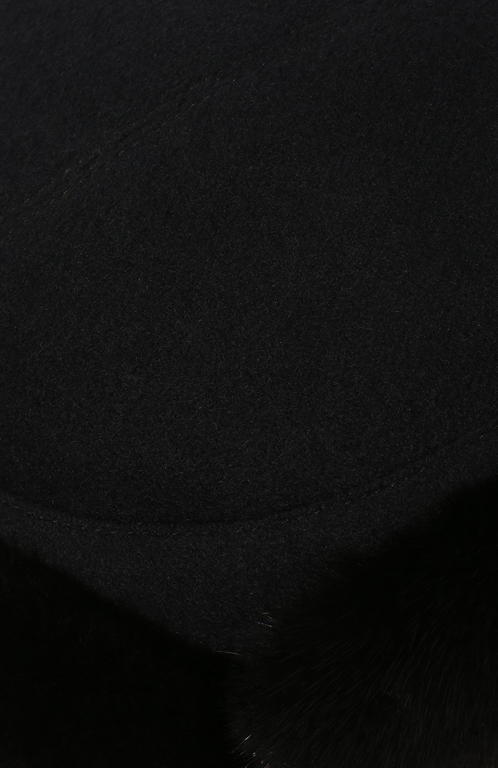 Шерстяная шапка с мехом норки VICTORIA KUSENKOVA, арт. 419102885151, фото 3