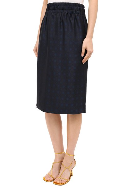 Юбка из вискозы и шелка DRIES VAN NOTEN, арт. 202-30880-1331, фото 4