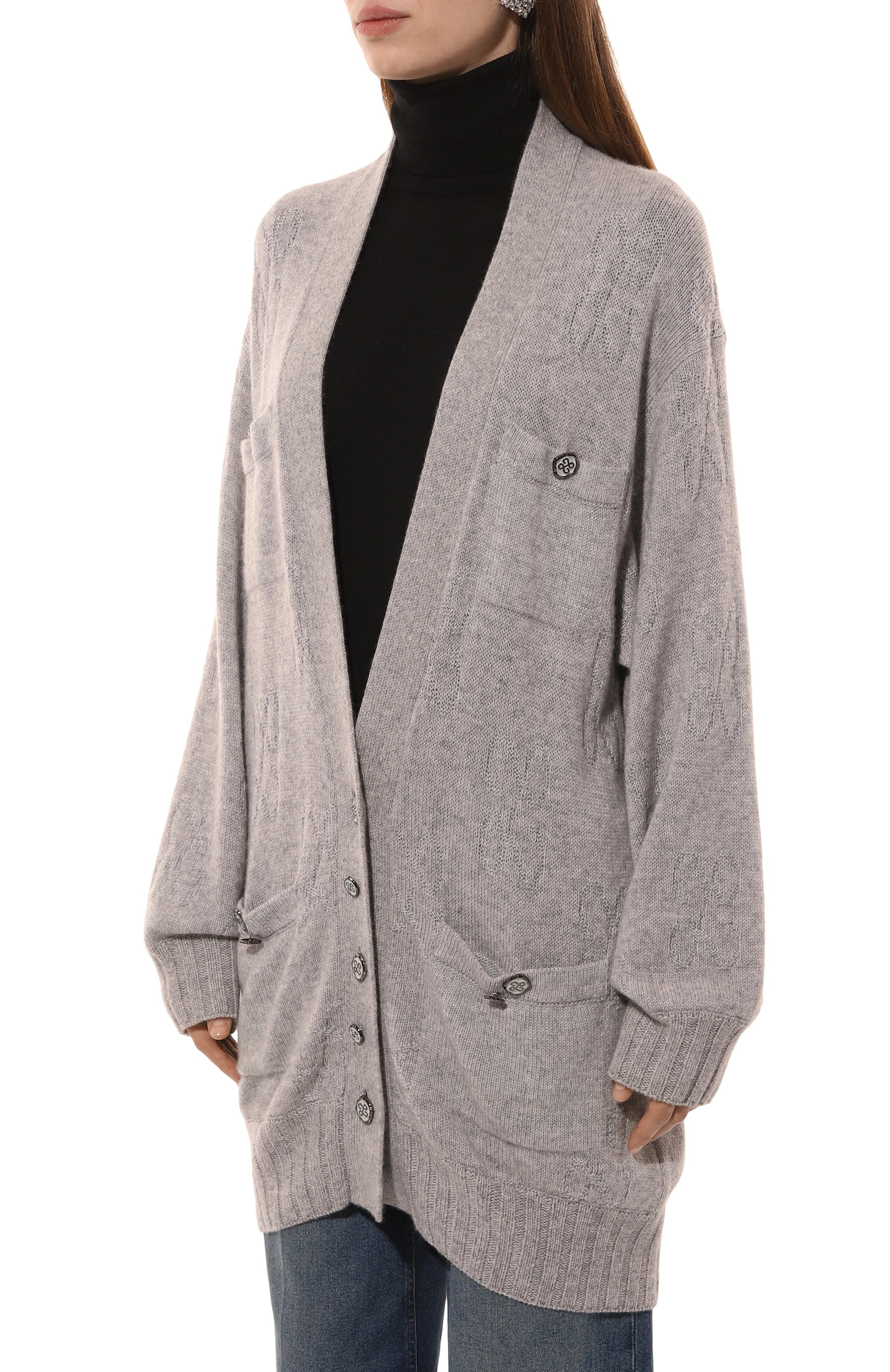 Кашемировый кардиган AND THE BRAND, арт. W25-CG030-1001-901, фото 3