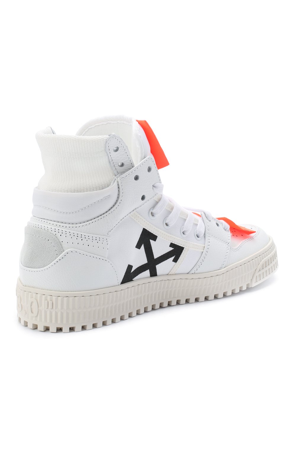 Комбинированные кеды off-court 3.0 OFF-WHITE белого цвета по цене 86100 руб., арт. 0WIA112E20LEA0010100, фото 4 Комбинированные кеды off-court 3.0 OFF-WHITE, арт. 0WIA112E20LEA0010100, фото 4