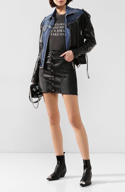 Хлопковая футболка AMIRI, арт. W9W03310CJ, фото 2