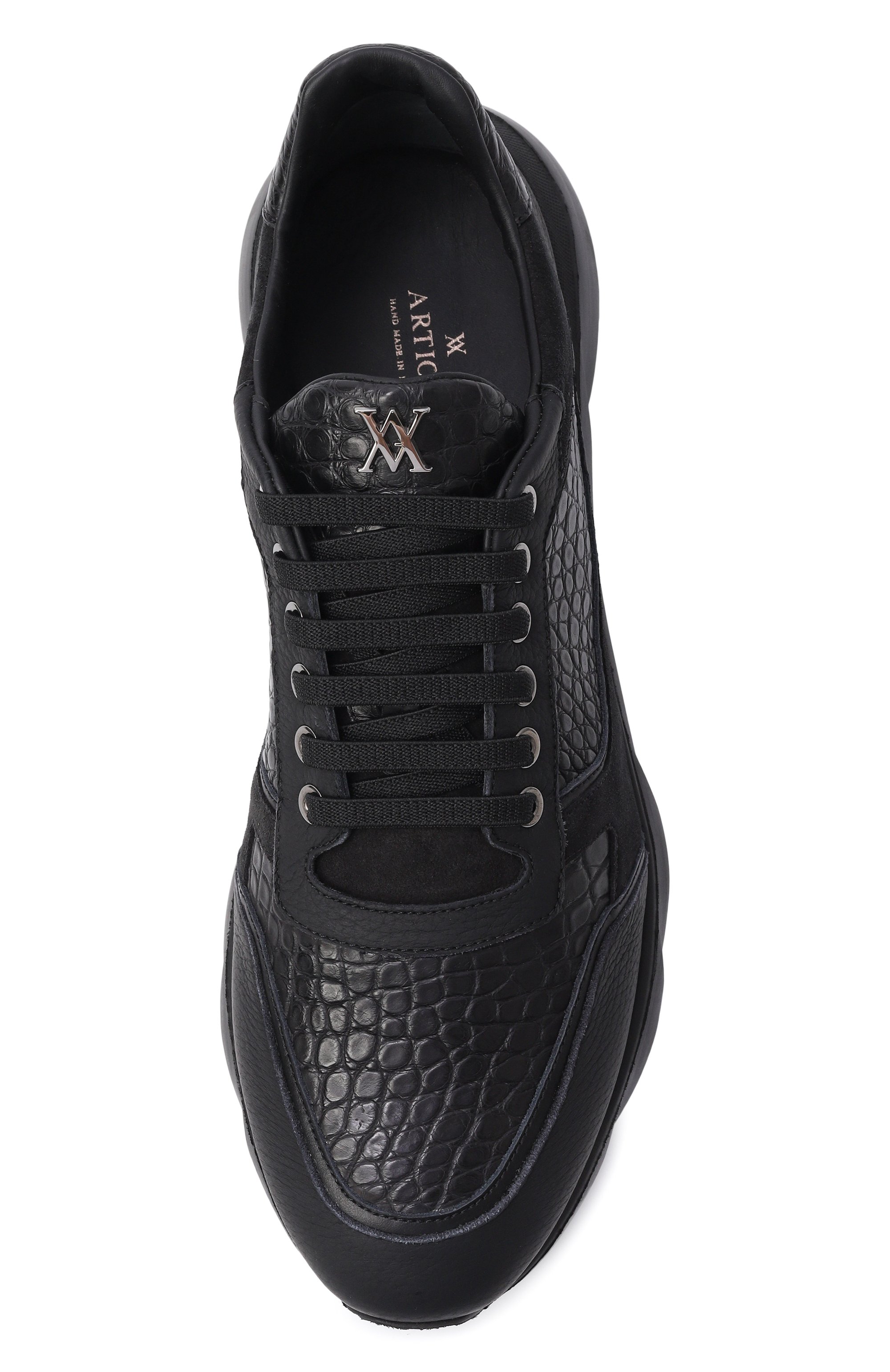 Кроссовки marte с отделкой из аллигатора ARTIOLI, арт. 0S721/CEG/SU/VSD/C0CC0, фото 5