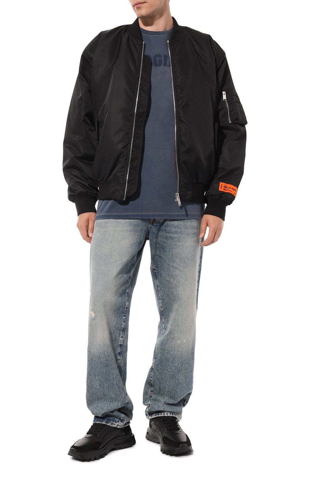 Кожаные кроссовки DSQUARED2, арт. SNM0305/13220001, фото 2