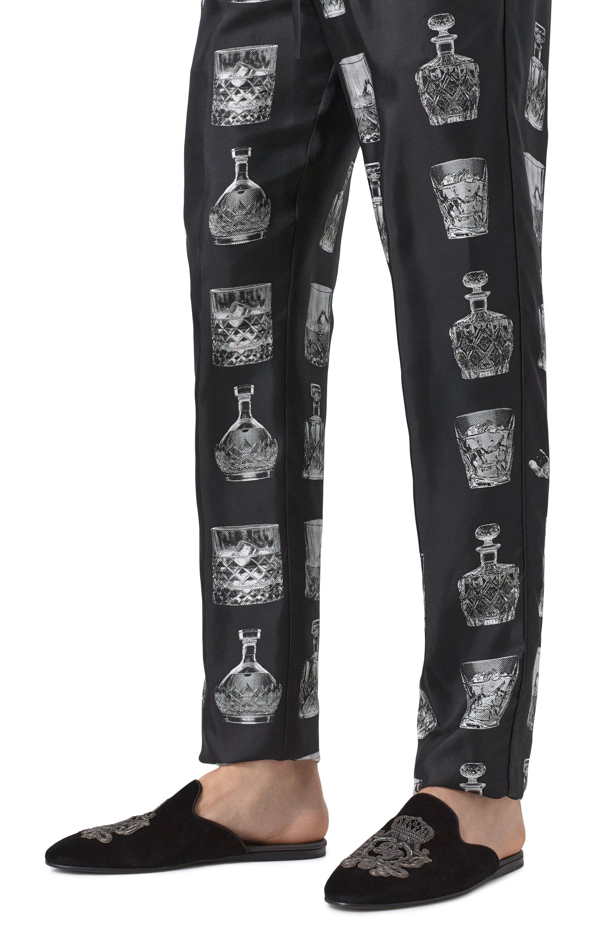 Текстильные домашние туфли young pope DOLCE & GABBANA, арт. A80310/A0249, фото 3