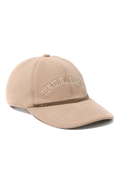 Хлопковая бейсболка BRUNELLO CUCINELLI, арт. MCAP90181, фото 1