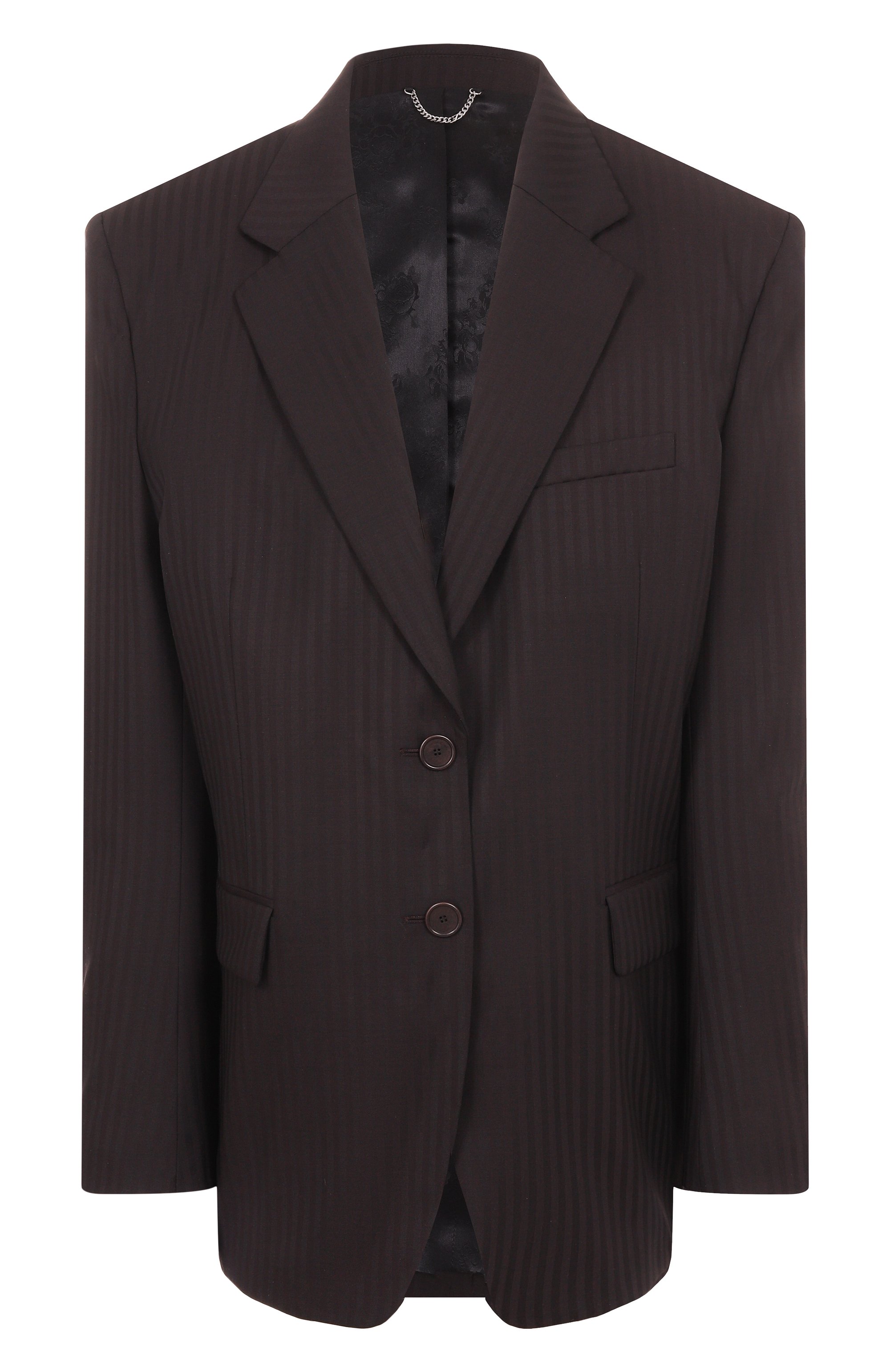 Шерстяной жакет MAGDA BUTRYM черного цвета по цене 225500 руб., арт. 145425, фото 1 Шерстяной жакет MAGDA BUTRYM, арт. 145425, фото 1