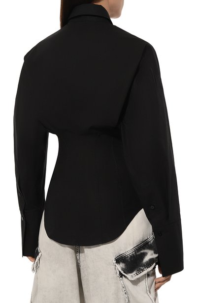 Хлопковая рубашка THE ATTICO, арт. 247WCH28, фото 4