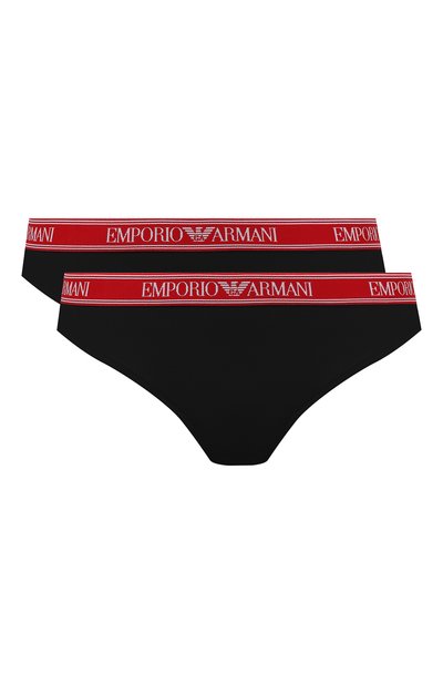 Женские комплект из двух трусов-слипов EMPORIO ARMANI, арт. 163337/2R227