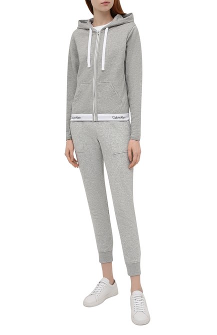 Женский хлопковая толстовка CALVIN KLEIN, арт. QS5667E