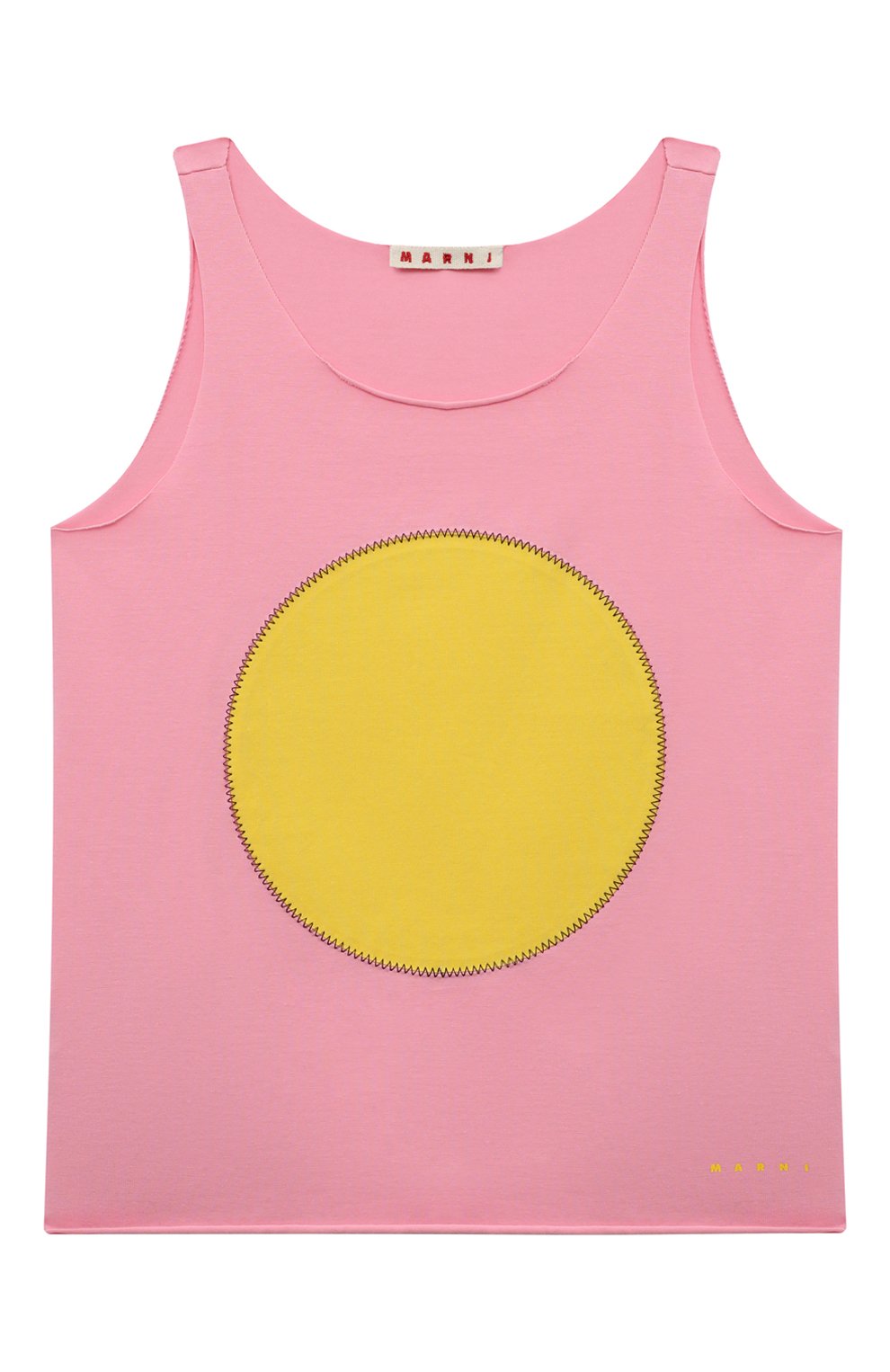 Хлопковая майка MARNI, арт. M01032/M00LE, фото 1