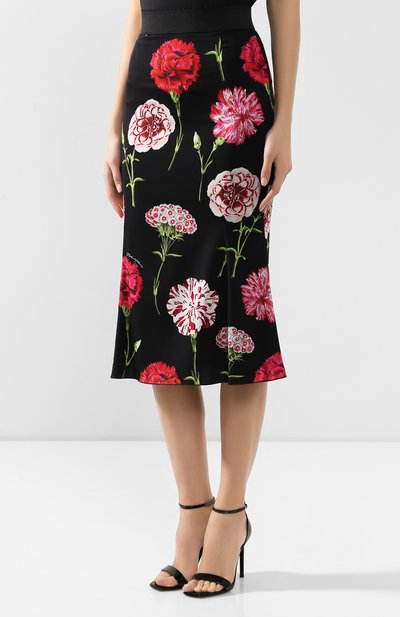 Шелковая юбка DOLCE & GABBANA, арт. F4A0CT/FSAY7, фото 3